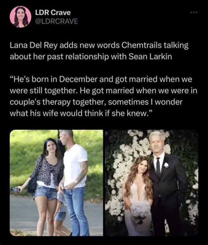 How Lana Del Rey And Sean Larkin Crossed Paths